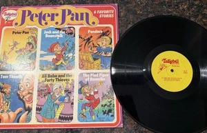 33 LP Record Peter Pan 6 Favorite Stories from Tinkerbell Records - Imagen 1 de 3