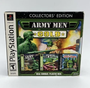 Army Men: Gold Edición Coleccionista (PlayStation 1 PS1) Completo Auténtico + Caja - Imagen 1 de 16