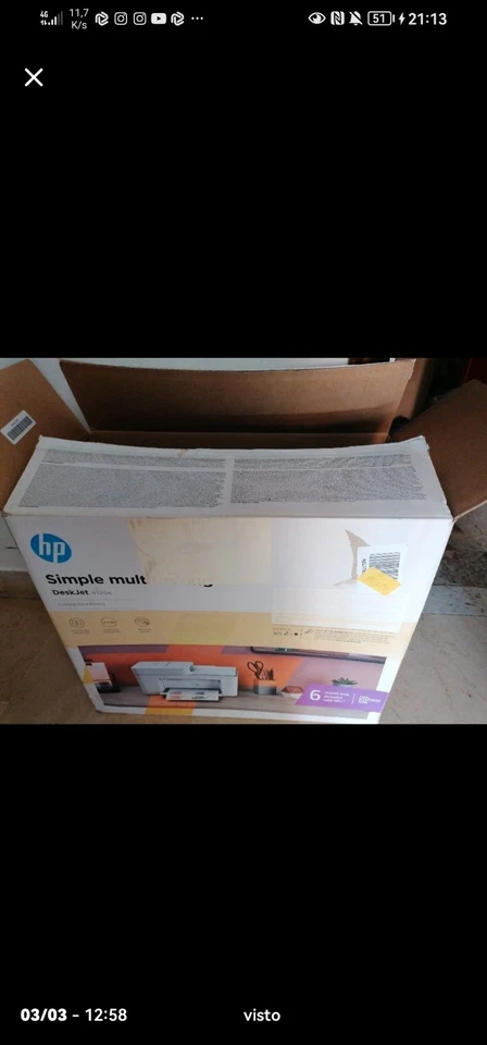 stampante HP DeskJet 4120e - Immagine 1 di 1