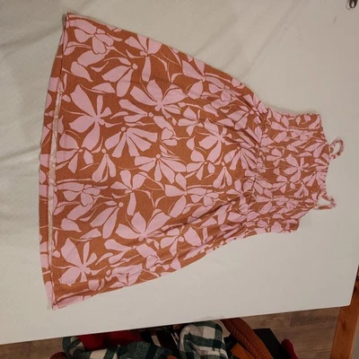 Vestido de verano para niñas, flores rosas, talla 10 Foto 1 de 4