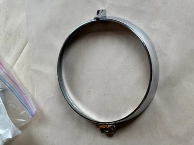 Jaguar XK 120 headlight outer chrome ring. 1949-1953 perfect. - Image 1 of 4