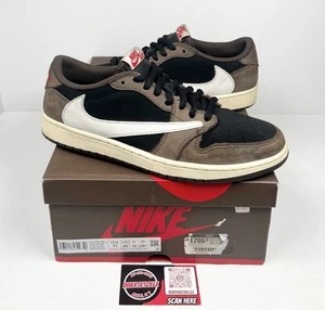Größe 11 - Jordan 1 x Travis Scott Low Mocha☕️ OG ALL/LIGHTLY WORN! - Bild 1 von 7