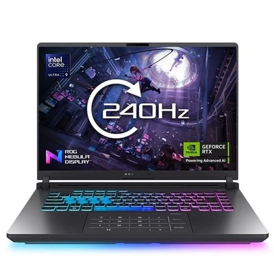 ASUS ROG Strix G16 16" WQXGA Ultra 9 275HX 2.7Ghz 32GB 1TB Nvidia RTX 5060-M1760 - Image 1 of 4