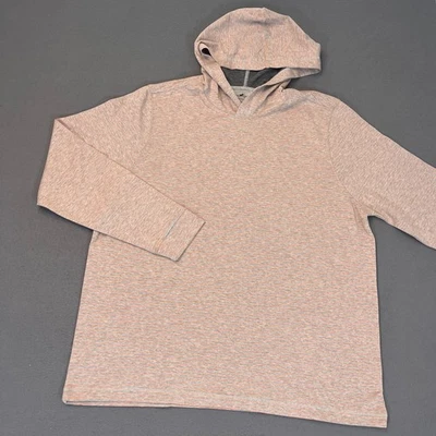 Sudadera con Capucha Horn Legend Para Hombres 2XL Rayas Naranja Gris Pullover Algodón Modal HLIL045H Foto 1 de 4