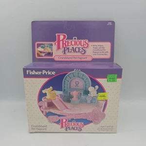 Vintage Fisher Price Luoghi Preziosi - Tribuna Pet Pageant 1988 NOS - Foto 1 di 8
