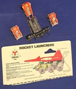 Juego de lanzacohetes Kenner Mega Force Triax 1989 de colección - Imagen 1 de 9
