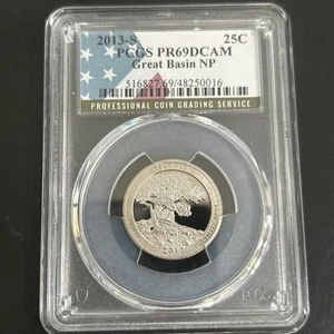 2013 S Washington Quarter - Great Basin NP - PCGS PR69DCAM - Bild 1 von 4