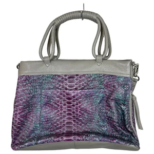 Aimee Kestenberg Umhängetasche Schultertasche Schlangenmuster Leder - Bild 1 von 5