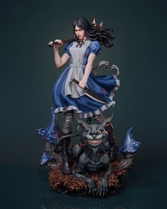 Estatua de resina Alice Liddell Madness Returns edición 1/6 gótica sin pintar - Imagen 1 de 6