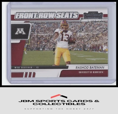 2021 Panini Contenders Draft Picks #16 Rashod Bateman Front-Row Seats - Image 1 of 2