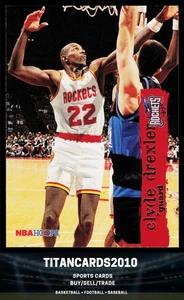 Clyde Drexler 1995 Skybox Houston Rockets #60 - Picture 1 of 2