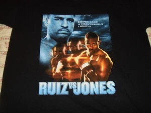 Vintage Roy Jones Vs John Ruiz Boxing T-Shirt XL Caesars Palace Fight 2003 mint - Bild 1 von 6