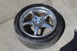 1990 1991 NISSAN 300ZX WHEEL RIM SSR PERFORMANCE 235 45 17 IRONMAN TIRE 6/32 - Picture 1 of 12