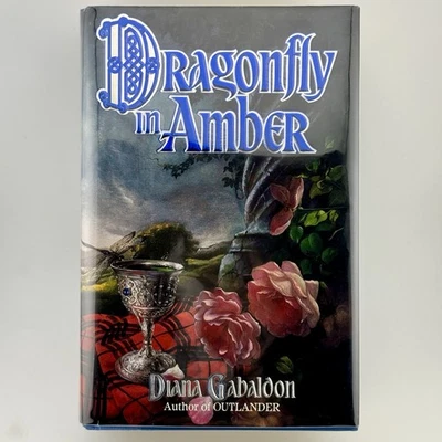 Diana Gabaldon 1st Edition 4th Print SIGNED Dragonfly In Amber FIRST EDITION HC - image 1 of 4