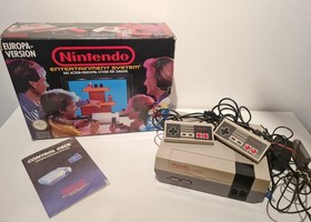 Nintendo Nes - Super Mario Bros Konsole - Ovp - inkl. 4 Spielen