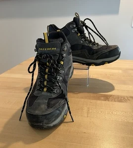 Skechers Boots Men’s 8 Pacifico Waterproof Hiking Gray 65672 - Picture 1 of 10