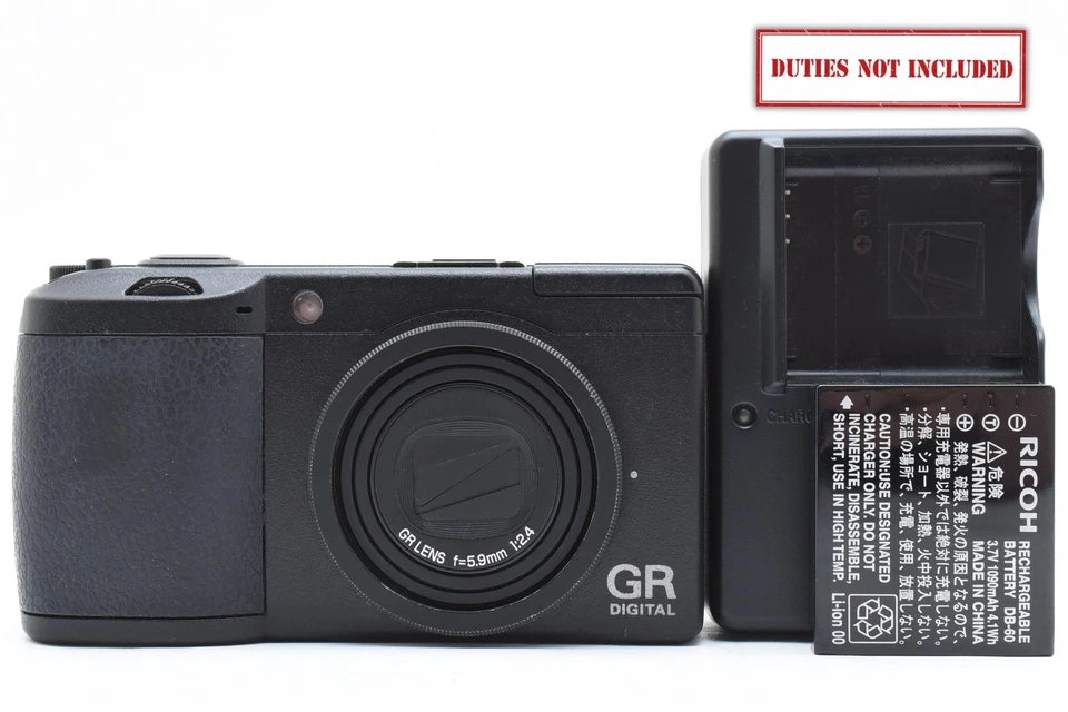 Cámara compacta Ricoh GR Digital II 2 774 disparos [COMO NUEVA con cargador] negra de JAPÓN Foto 1 de 4