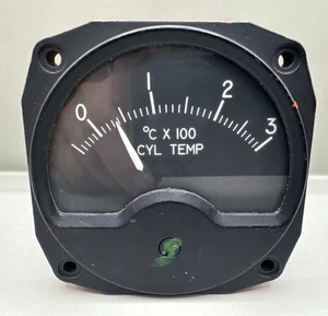 Medidor de temperatura de culata de avión Weston Elec Inst Corp 1841 300 vintage - Imagen 1 de 6