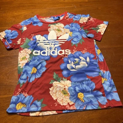 CAMISETA HOMBRE Adidas estampado floral talla xs   Foto 1 de 4