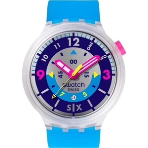 Orologio Swatch Neon Hielo - SB01K400 - Picture 1 of 1