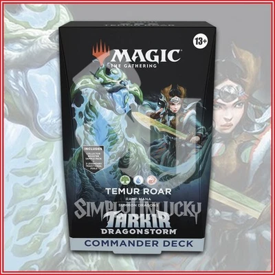 MAGIC THE GATHERING Tarkir: Dragonstorm Commander Deck Temur Roar - Image 1 of 2