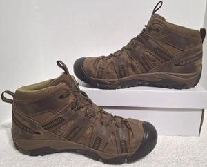 Keen Targhee II Brown Olive Waterproof Hiking Boots 1025706 Men's Size 12 - Picture 1 of 10