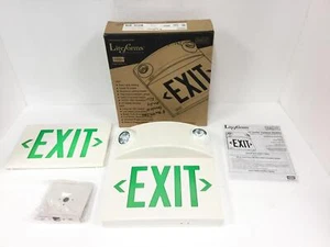 NEW Hubbell LTUGW LED Exit Sign Series Tandem Emergency Lighting Unit, FREE SHIP - Picture 1 of 15