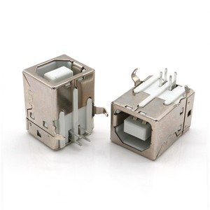 10PCS B Type Female Sockets 90 Degree Plug-in Board DIP Printer Square Socket