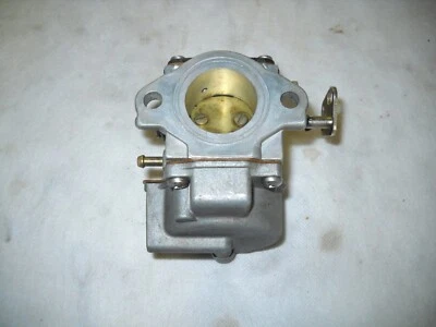 Johnson Outboard 50 HP 3 Cyl #3 Bottom Carburetor Complete OEM 437633 439459 - Image 1 of 4