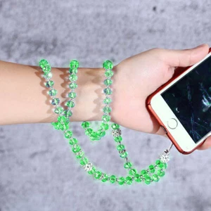 Anti-loren Brelok Smycz do telefonu Crystal Phone Strap - Zdjęcie 1 z 11