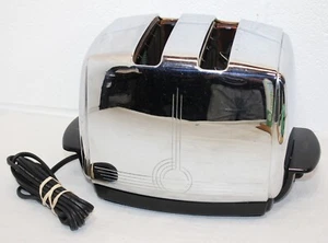 Vintage Sunbeam T-20B Chrome Toaster 1950s Auto Drop, WORKS! Radiant Control - Picture 1 of 21