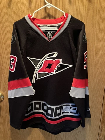 Carolina Hurricanes Reebok NHL Jersey Size Large Cover