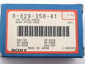 NOS Sony Audio Head 8-829-358-41 PP150-5803B Made Japan in Box BVU-50 & U-Matic - Picture 1 of 7