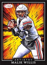 2022 Sage Hit Draft Low Series Football Cards Base or Autos Pick From List