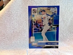 Trea Turner 2022 Donruss Baseball #149 Holo Blue Los Angeles Dodgers - Picture 1 of 2