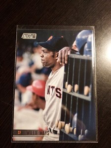 WILLIE MAYS 2021 Stadium Club #51 San Francisco Giants HOF