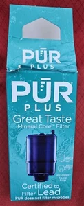 NOB* PUR Plus Great Taste Mineral Core Filter RF-9999 Faucet Filter Box Damaged - Picture 1 of 6
