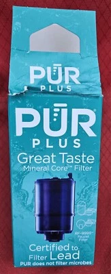 NOB* PUR Plus Great Taste Mineral Core Filter RF-9999 Faucet Filter Box Damaged - Image 1 of 4