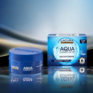 Lacura AQUA COMPLETE complejo hialurónico crema de noche todo tipo de piel 50 ml - Imagen 1 de 4