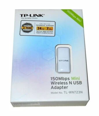 New TP-Link Mini Wireless N USB Adapter 802.11n 150Mbps - Image 1 of 2