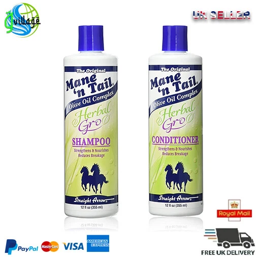 Mane 'N Tail Herbal Gro Shampoo and conditioner twin pack 355ml- UK SELLER - Image 1 of 4