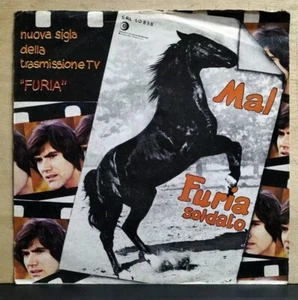 MAL - FURIA SOLDATO - FURIA E LA NBELLA MARILU' - 45 GIRI VINILE 1977 RICORDI - Picture 1 of 6