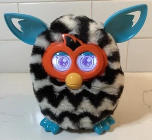 Furby Boom Furbling Baby Zebra Black And White Working Interactive Toy - Picture 1 of 7