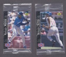 1995 POST CEREAL CANADIAN still sealed  Devon White and Moises Alou