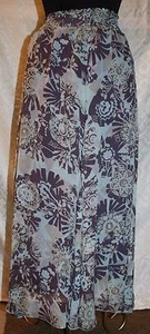 CAbi Skirt L Silk Lined Style #932 Twirly Circle Maxi - Picture 1 of 6