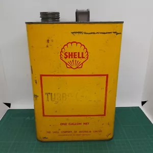 Vintage Shell One Gallon Oil Tin Empty - Bild 1 von 15