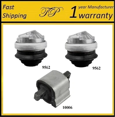 Montaje de motor y transmisión 3 piezas para MERCEDES-BENZ CL500, CL550, CL63 AMG 5,5 L 6,3 L Foto 1 de 4