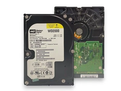WD2000BB-55GUC0 - Western Digital Caviar 200GB 7200 RPM IDE 3.5" HDD TESTED - Image 1 of 4