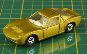 Lamborghini Miura gold Lesney England Matchbox No 33 Die-Cast Modellauto - Bild 1 von 9