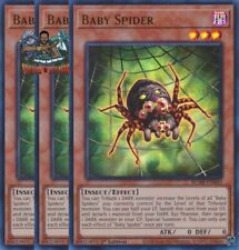 Yugioh! 3x Baby Spider BLMR-EN045 Ultra Rare 1st Ed NM